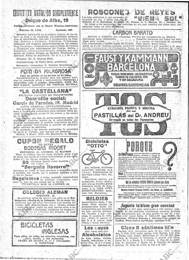 ABC MADRID 05-01-1919 página 28