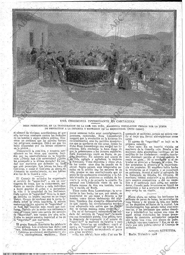 ABC MADRID 05-01-1919 página 4