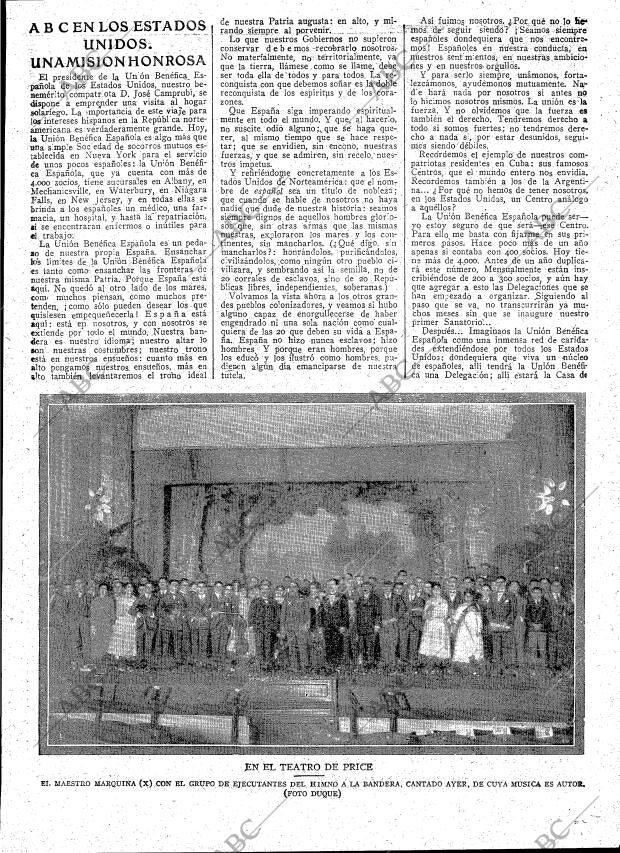 ABC MADRID 05-01-1919 página 5
