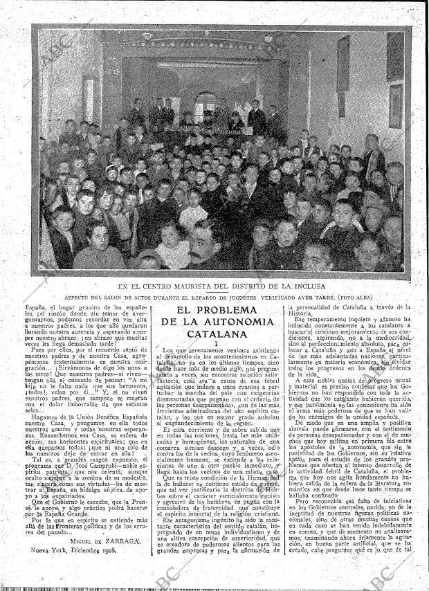 ABC MADRID 05-01-1919 página 6