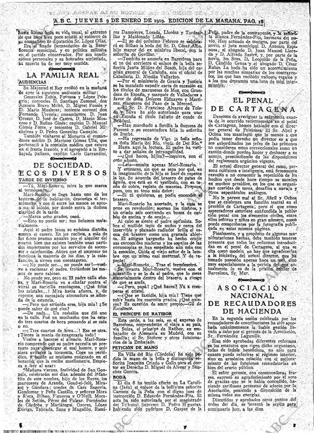 ABC MADRID 09-01-1919 página 18