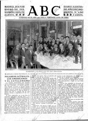 ABC MADRID 09-01-1919 página 3