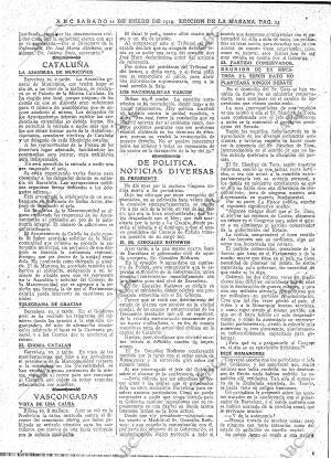 ABC MADRID 11-01-1919 página 14