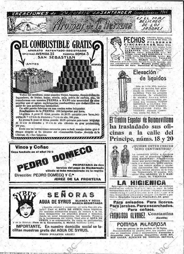 ABC MADRID 11-01-1919 página 2