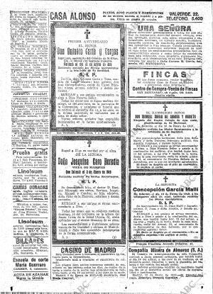 ABC MADRID 11-01-1919 página 28