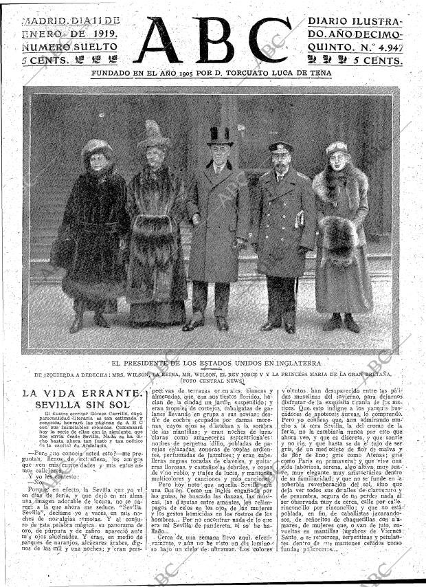 ABC MADRID 11-01-1919 página 3