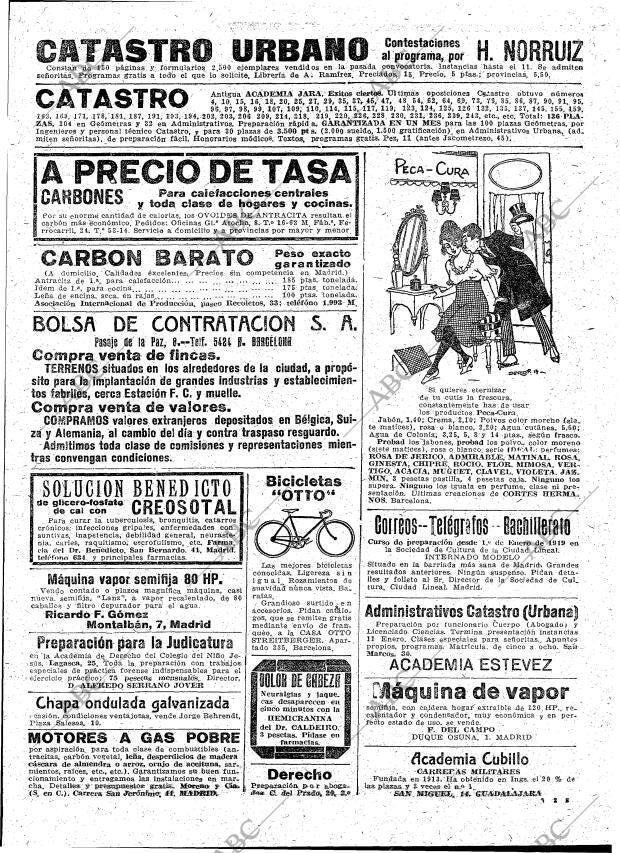 ABC MADRID 11-01-1919 página 31