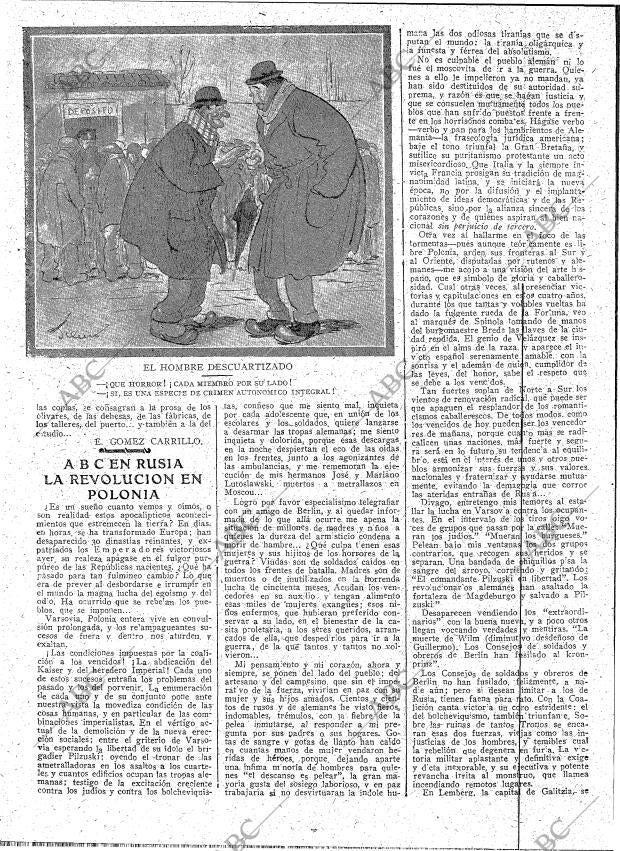ABC MADRID 11-01-1919 página 6