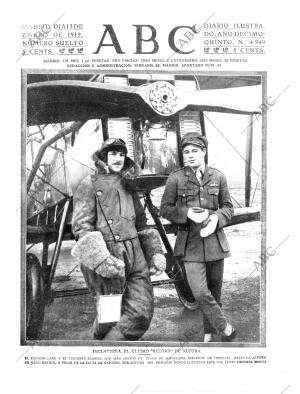 ABC MADRID 13-01-1919 página 1