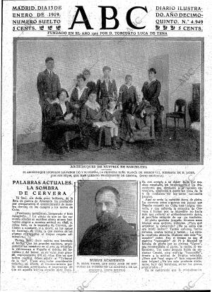 ABC MADRID 13-01-1919 página 3