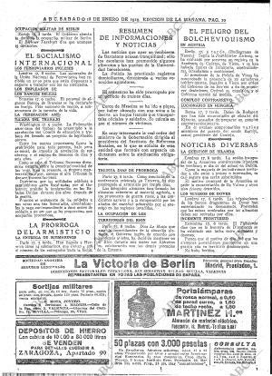 ABC MADRID 18-01-1919 página 10