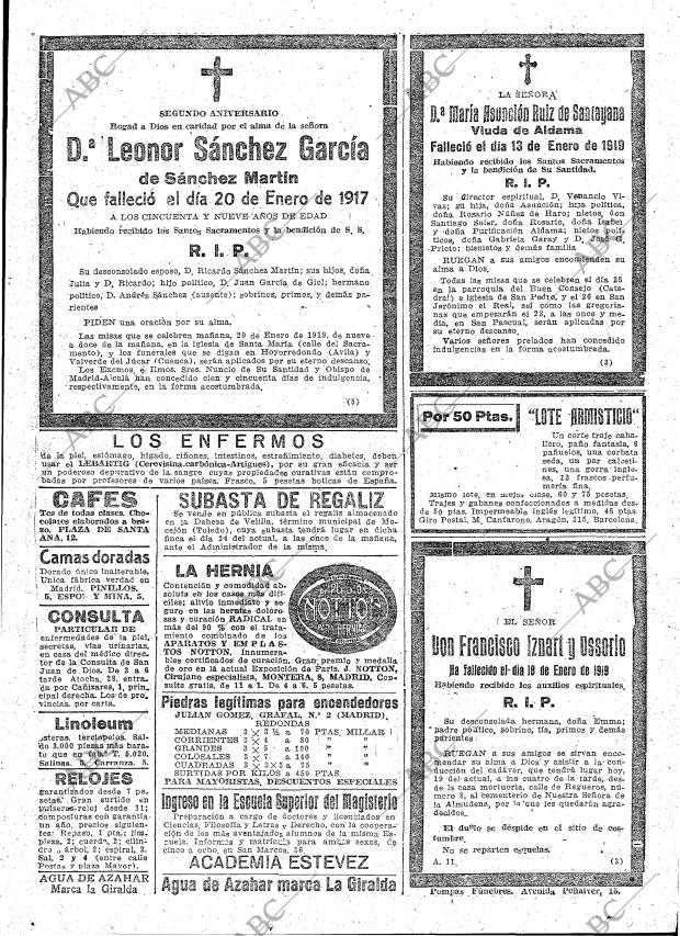 ABC MADRID 19-01-1919 página 27