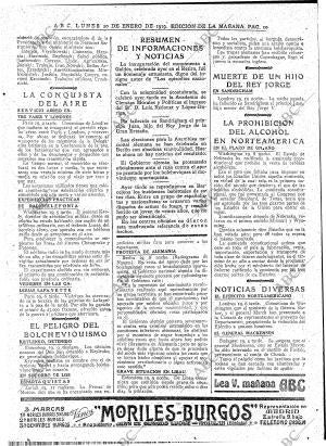 ABC MADRID 20-01-1919 página 10
