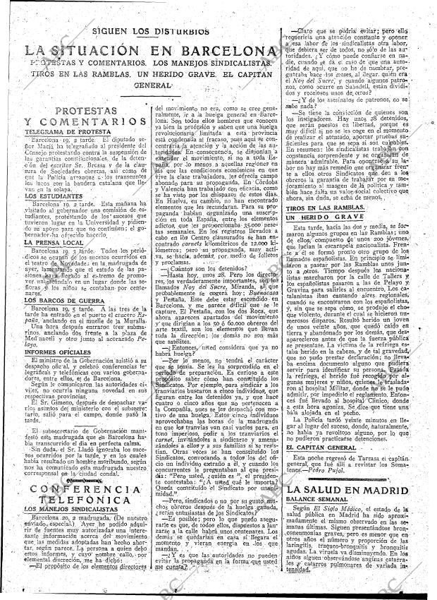 ABC MADRID 20-01-1919 página 11