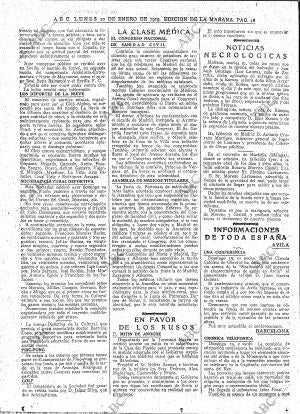 ABC MADRID 20-01-1919 página 18