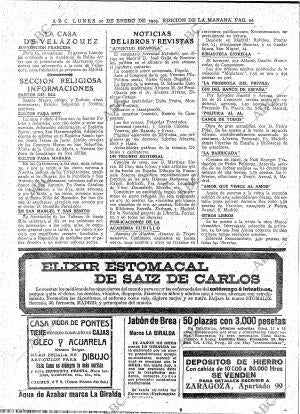 ABC MADRID 20-01-1919 página 20