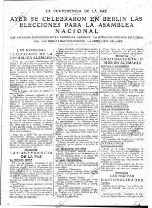 ABC MADRID 20-01-1919 página 9