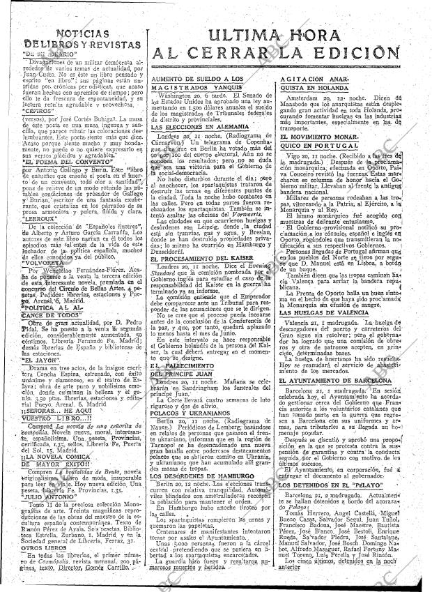 ABC MADRID 21-01-1919 página 27