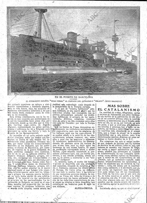 ABC MADRID 21-01-1919 página 4