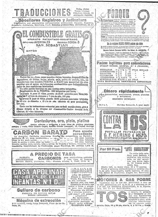 ABC MADRID 22-01-1919 página 30