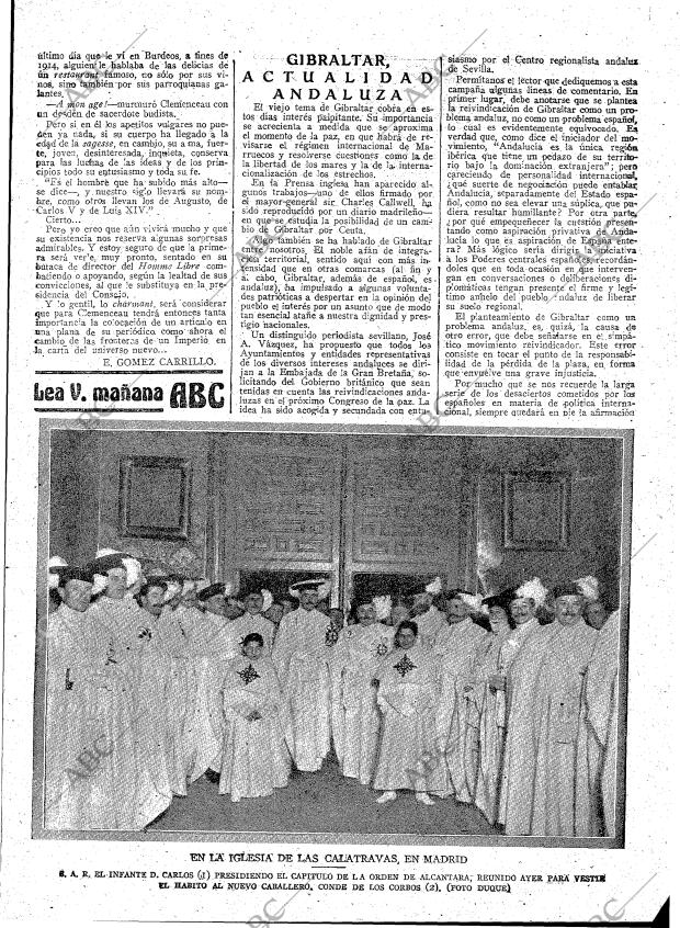 ABC MADRID 22-01-1919 página 5