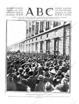 ABC MADRID 24-01-1919 página 1