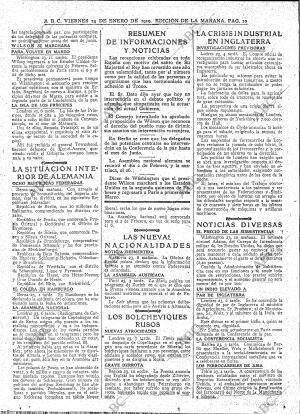 ABC MADRID 24-01-1919 página 10