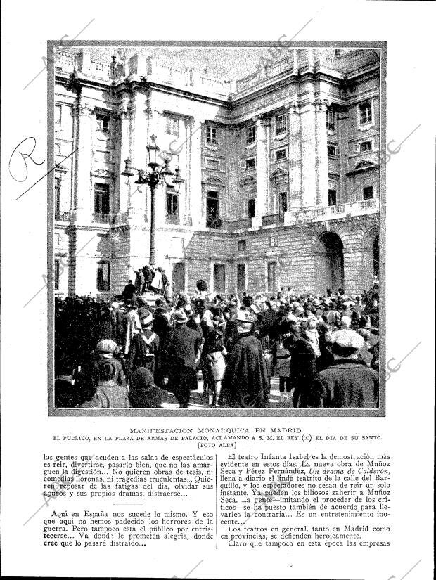 BLANCO Y NEGRO MADRID 26-01-1919 página 16