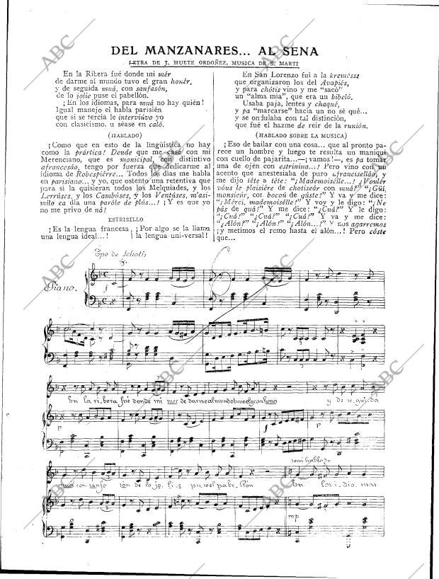 BLANCO Y NEGRO MADRID 26-01-1919 página 28