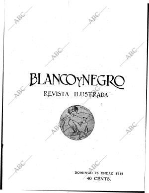 BLANCO Y NEGRO MADRID 26-01-1919 página 3