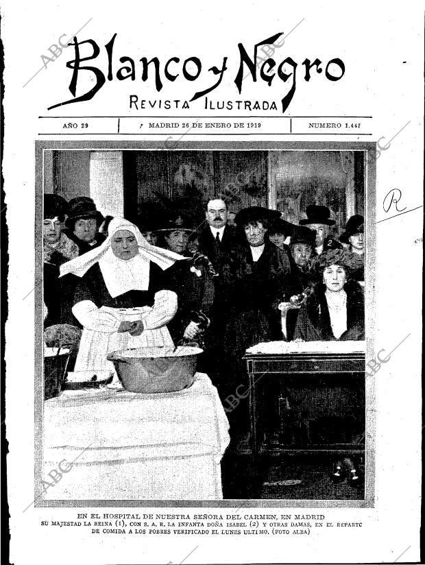 BLANCO Y NEGRO MADRID 26-01-1919 página 5