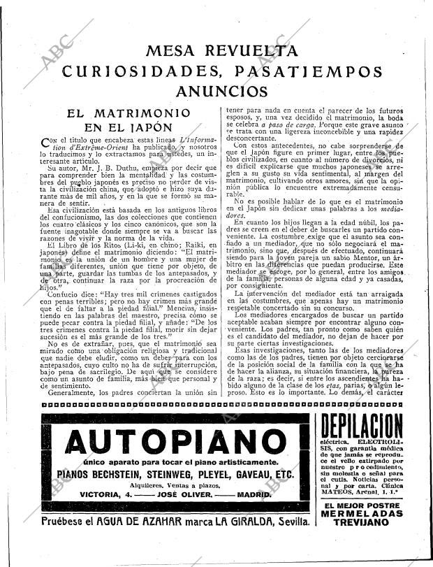 BLANCO Y NEGRO MADRID 26-01-1919 página 65