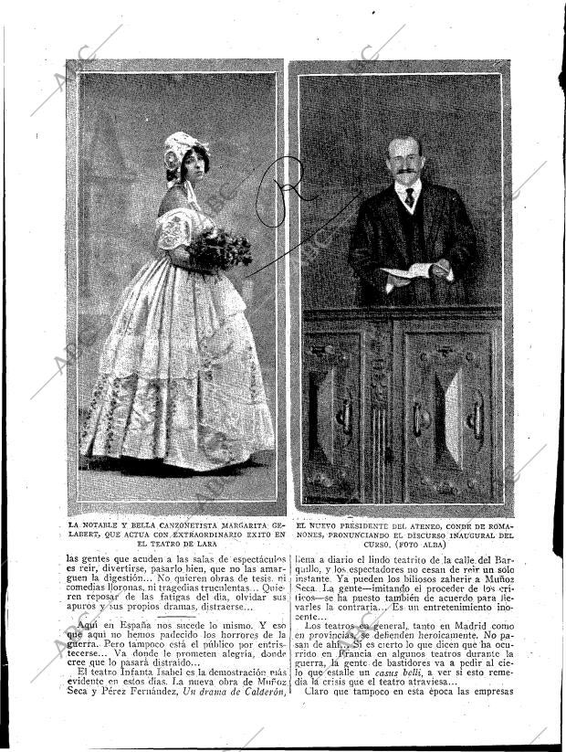 BLANCO Y NEGRO MADRID 26-01-1919 página 9