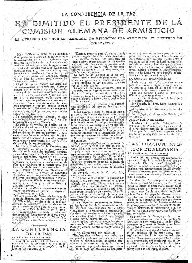 ABC MADRID 27-01-1919 página 9