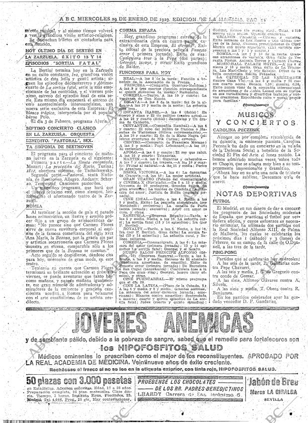 ABC MADRID 29-01-1919 página 24