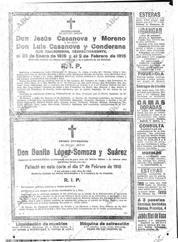 ABC MADRID 30-01-1919 página 32
