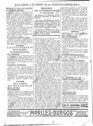 ABC MADRID 01-02-1919 página 10