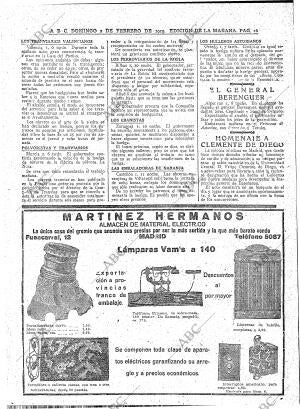 ABC MADRID 02-02-1919 página 16