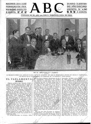 ABC MADRID 02-02-1919 página 3
