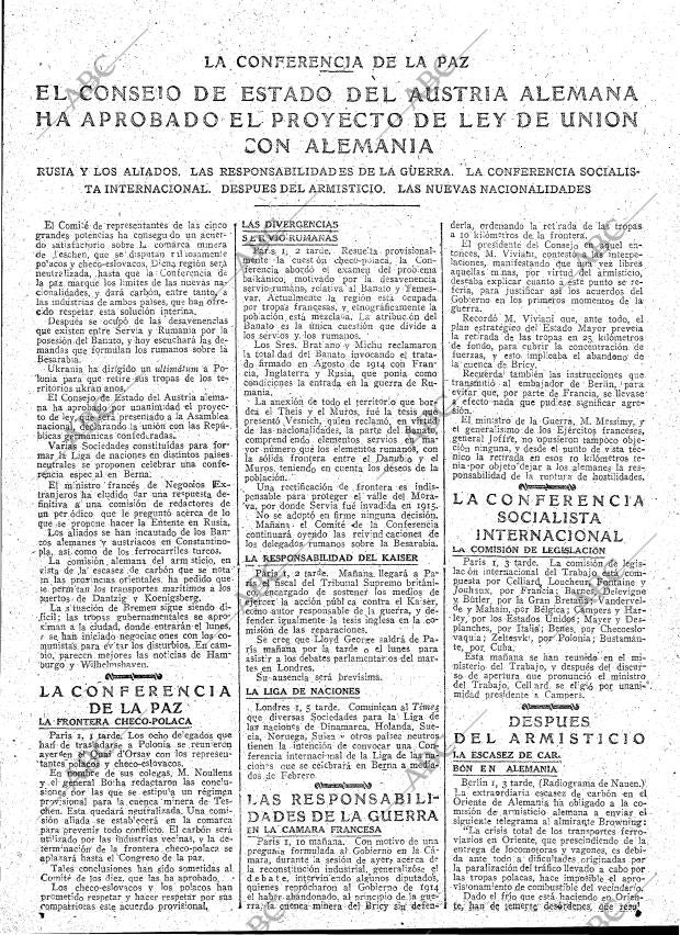 ABC MADRID 02-02-1919 página 9