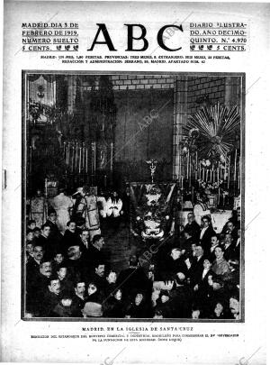 ABC MADRID 03-02-1919 página 1