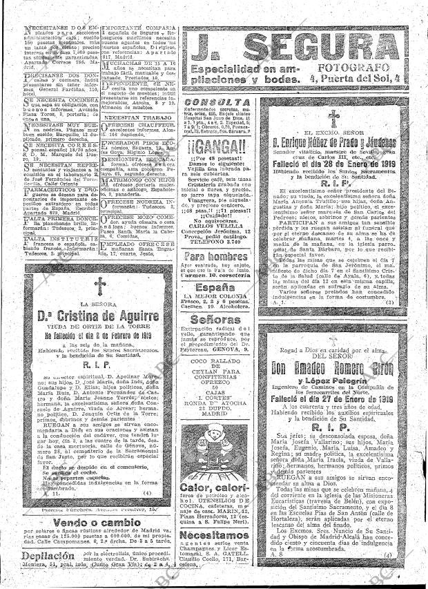 ABC MADRID 03-02-1919 página 25