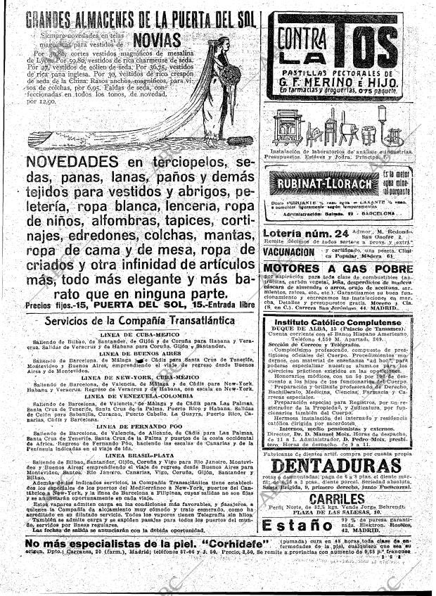 ABC MADRID 03-02-1919 página 27