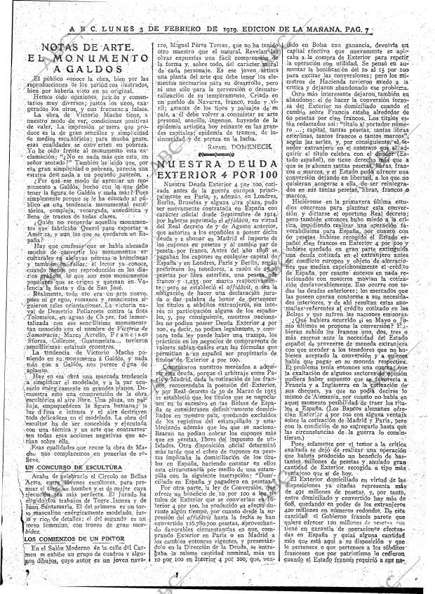 ABC MADRID 03-02-1919 página 7