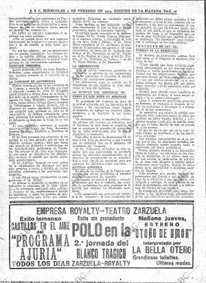 ABC MADRID 05-02-1919 página 16