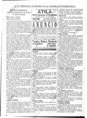 ABC MADRID 05-02-1919 página 25