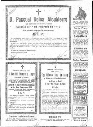 ABC MADRID 05-02-1919 página 32