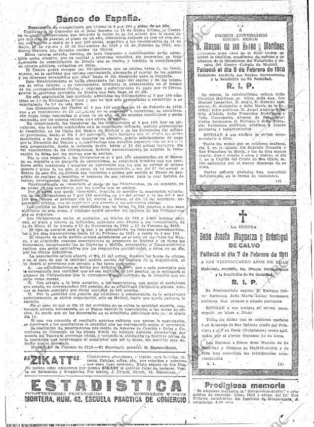 ABC MADRID 05-02-1919 página 34