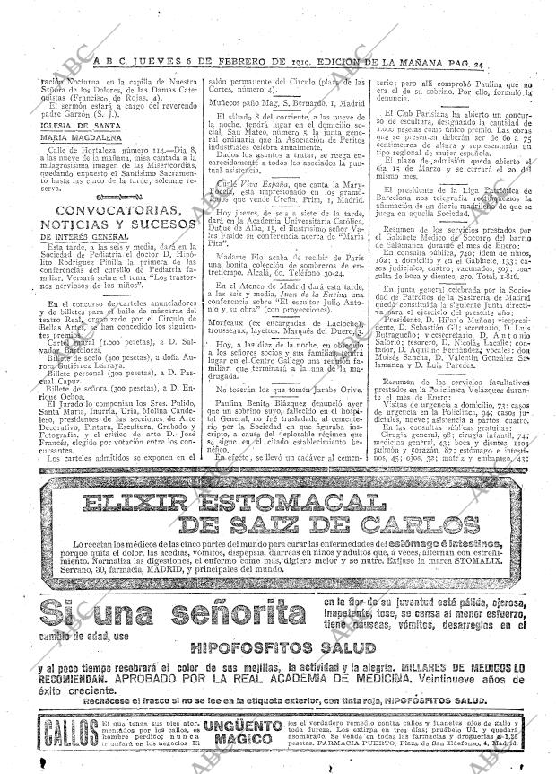 ABC MADRID 06-02-1919 página 22