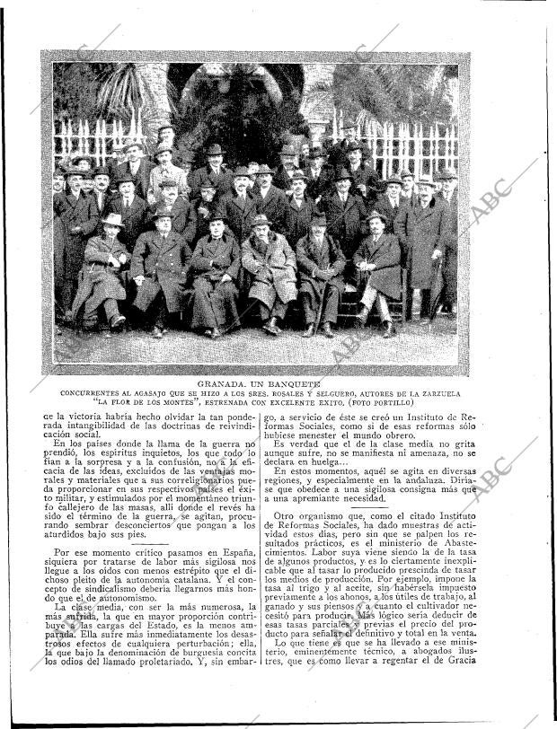 BLANCO Y NEGRO MADRID 16-02-1919 página 10